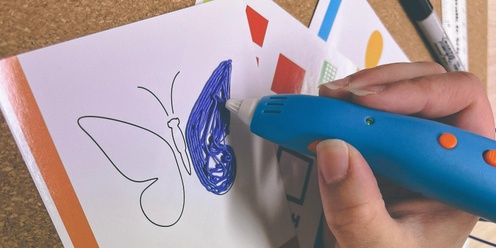 3D Pen Creations - July School Holidays - Mirrabooka Library
