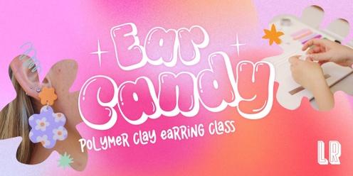 Ear Candy - Funky Polymer Clay Earring Class (Cut & Paste Pattern)
