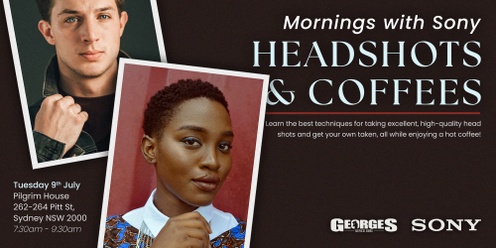 Mornings with Sony — Learn to take a great headshots!