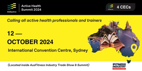 AUSactive 2024 Active Health Summit | Sydney