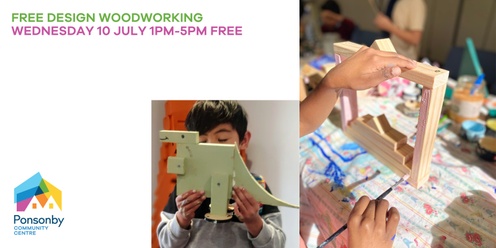 Recreators Free design Woodworking! Wednesday 10th July