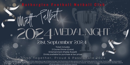 RFNC - Matt Talbot Medal Night