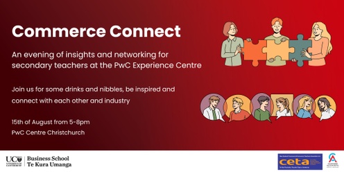 Commerce Connect - Teachers Evening at PWC Christchurch
