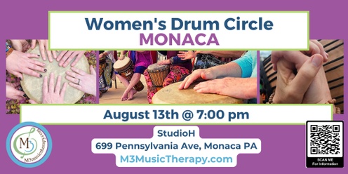 Womens' Drum Circle - Aug (Monaca)
