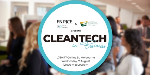 Cleantech in Business Networking Luncheon