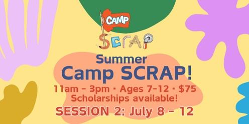 Camp SCRAP: Nature Explorers • Mon, July 8 - Fri, July 12