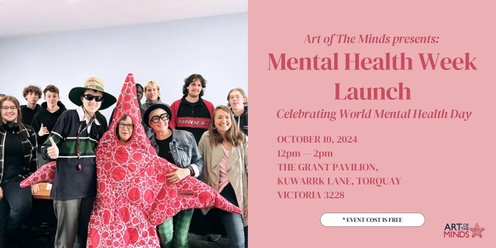 Mental Health Week Launch - Hosted by Art of The Minds