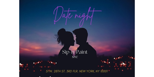 DATE NIGHT SIP N PAINT IN NYC