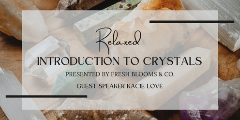 Relaxed Introduction to Crystals