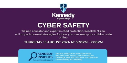 Parent Information Evening: Cyber Safety