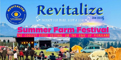 Revitalize organic farm healing music festival