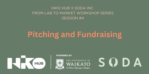 HIKO Hub X Soda 'From Lab to Market' | Pitching and Fundraising 