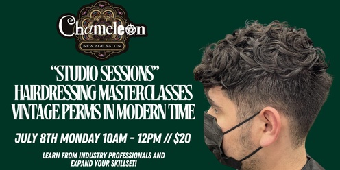 Vintage Perms in Modern Time Masterclass with Marco