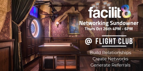 Facilit8 Business Networking Sundowner - 29th August