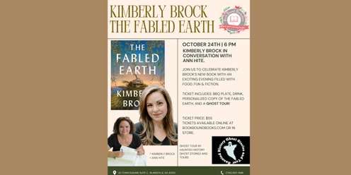 Kimberly Brock in conversation with Ann Hite: The Fabled Earth