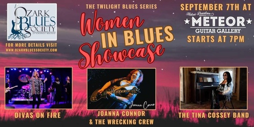WOMEN IN BLUES-Ozark Blues Society's Summer Series Event