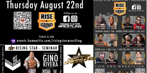 Rising Star Wrestling - Oklahoma presents Rise & Grind
