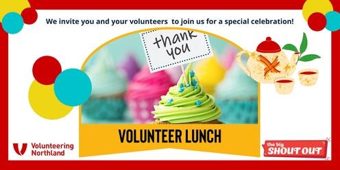 Kaitaia - Volunteer Lunch (The Big Shout Out)