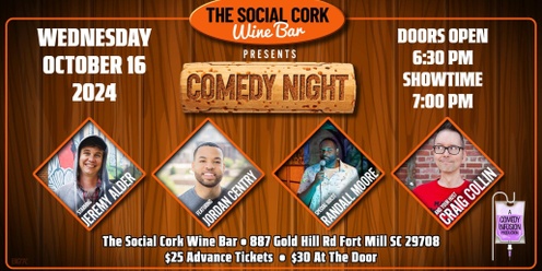 Comedy Night at The Social Cork Wine Bar