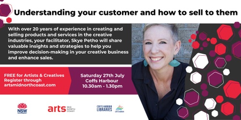 FREE workshop- Understanding your customer and how to sell to them