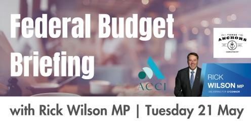 Federal Budget Briefing 