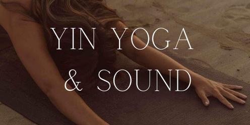 Yin yoga & sound