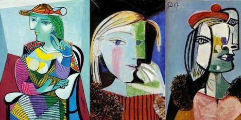 Step by Step painting - Pablo Picasso -  2 session series