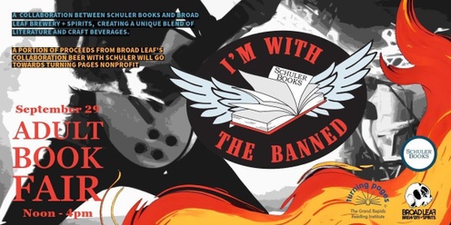 “I’m with the Banned” Broad Leaf Book Fair