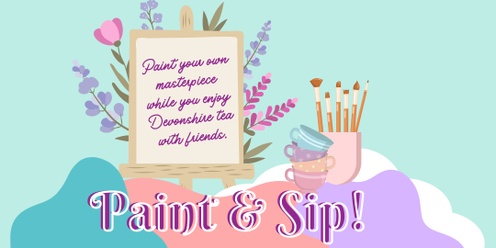 TERM 4 Mount Martha House Paint & Sip [Devonshire Tea]