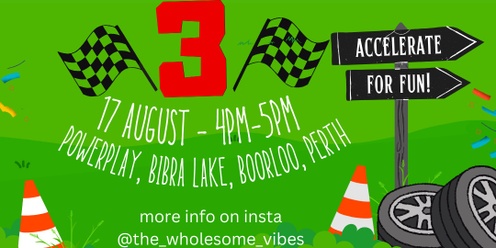 The Wholesome Vibes 3rd birthday Bash - Go Karting, dinner, ecstatic Dance!