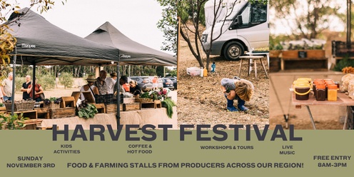 Harvest Festival: Growers & Producer’s of the South West Region