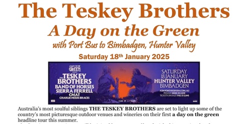 The Teskey Brothers | A DAY ON THE GREEN