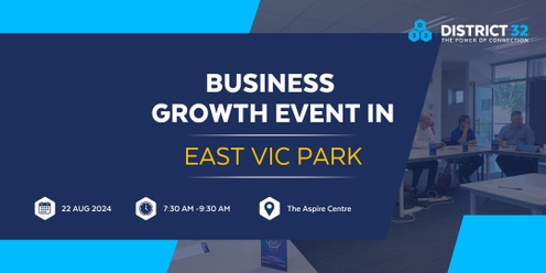 District32 Business Networking Perth – East Vic Park Circle- Thu 22 Aug