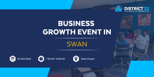 District32 Business Networking Perth – Swan - Fri 16 Aug