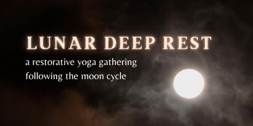 Lunar Deep Rest & Restorative Yoga | Hobart