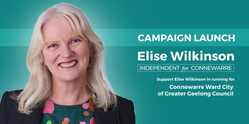 Elise Wilkinson's Campaign Launch