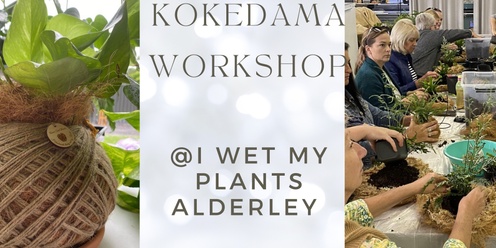 Kokedama Moss ball Workshop