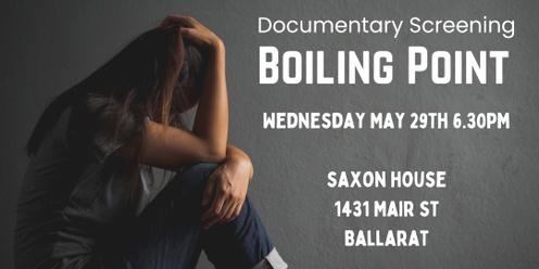 Ballarat Boiling Point Documentary screening 