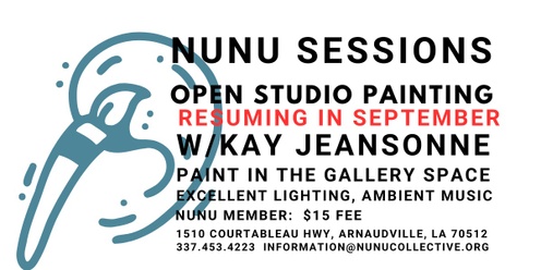 NUNU Sessions-Open Painting Studio