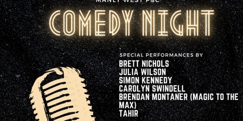 Manly West P&C Comedy Night 2024