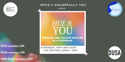 Hue & You : Personalised Colour Analysis 