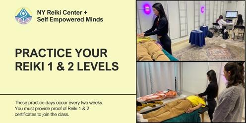 Reiki Practice Time for Reiki 1 & 2 Certified Healers
