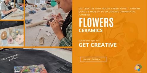 Ceramic Ornamental Flowers - Hand Building Workshop