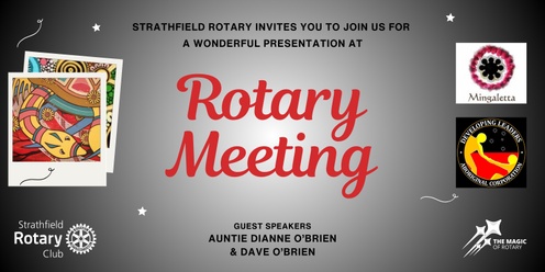 Strathfield Rotary Meeting Night 23 October 2024