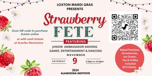 Strawberry Fete 2024