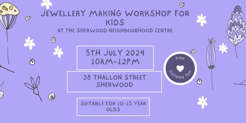 Jewellery Making Workshop for Kids 