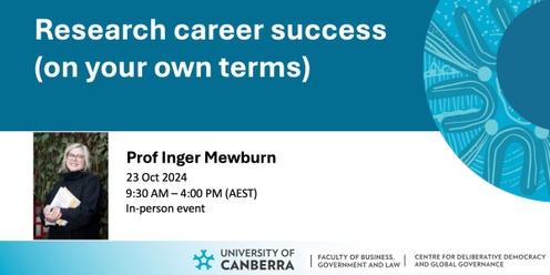 Research career success (on your own terms)