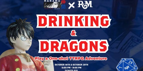 Drinking & Dragons at Nakama Anime Bar