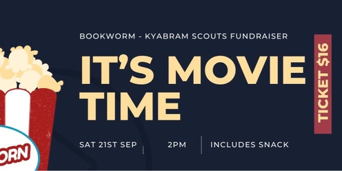 Kyabram Scouts Movie Fundraiser - Bookworm