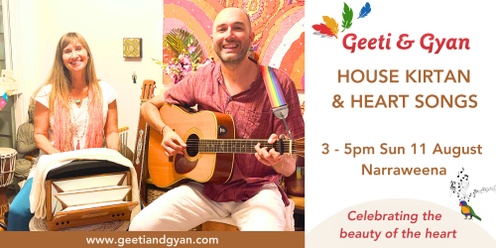 House Kirtan & Heart Songs with Geeti & Gyan